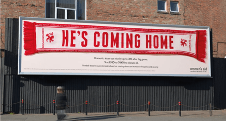 Billboard for Women Aid