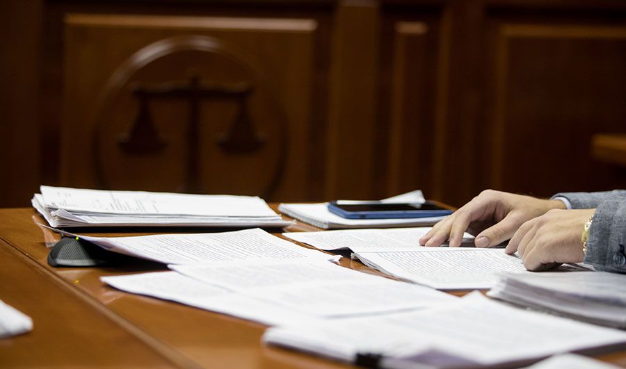 Hands with documents