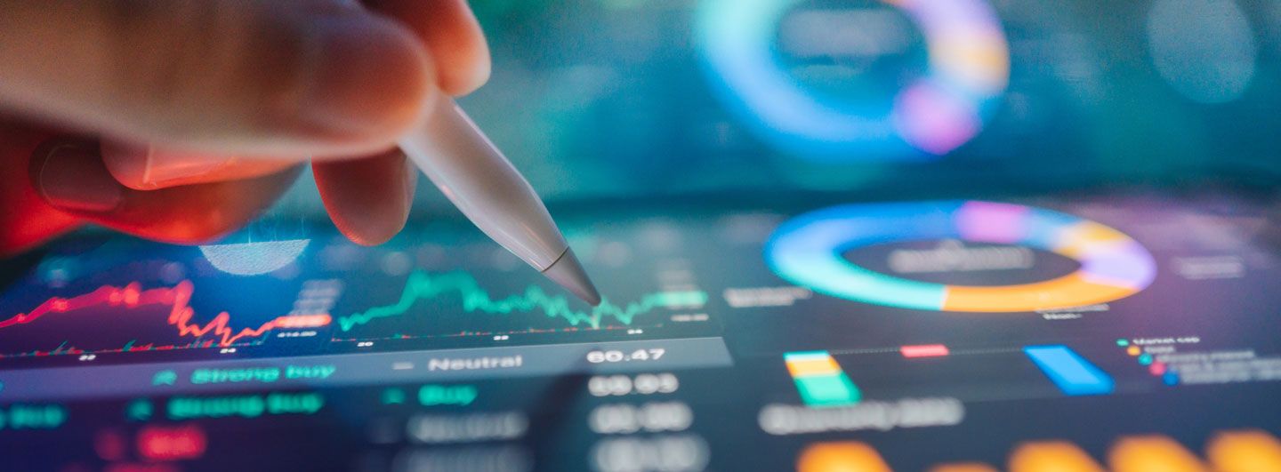 Pen on tablet with data